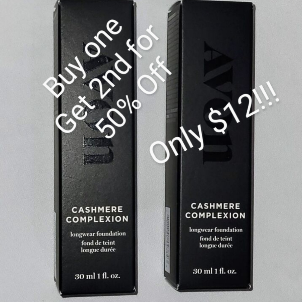 Avon Cashmere Complexion Foundation